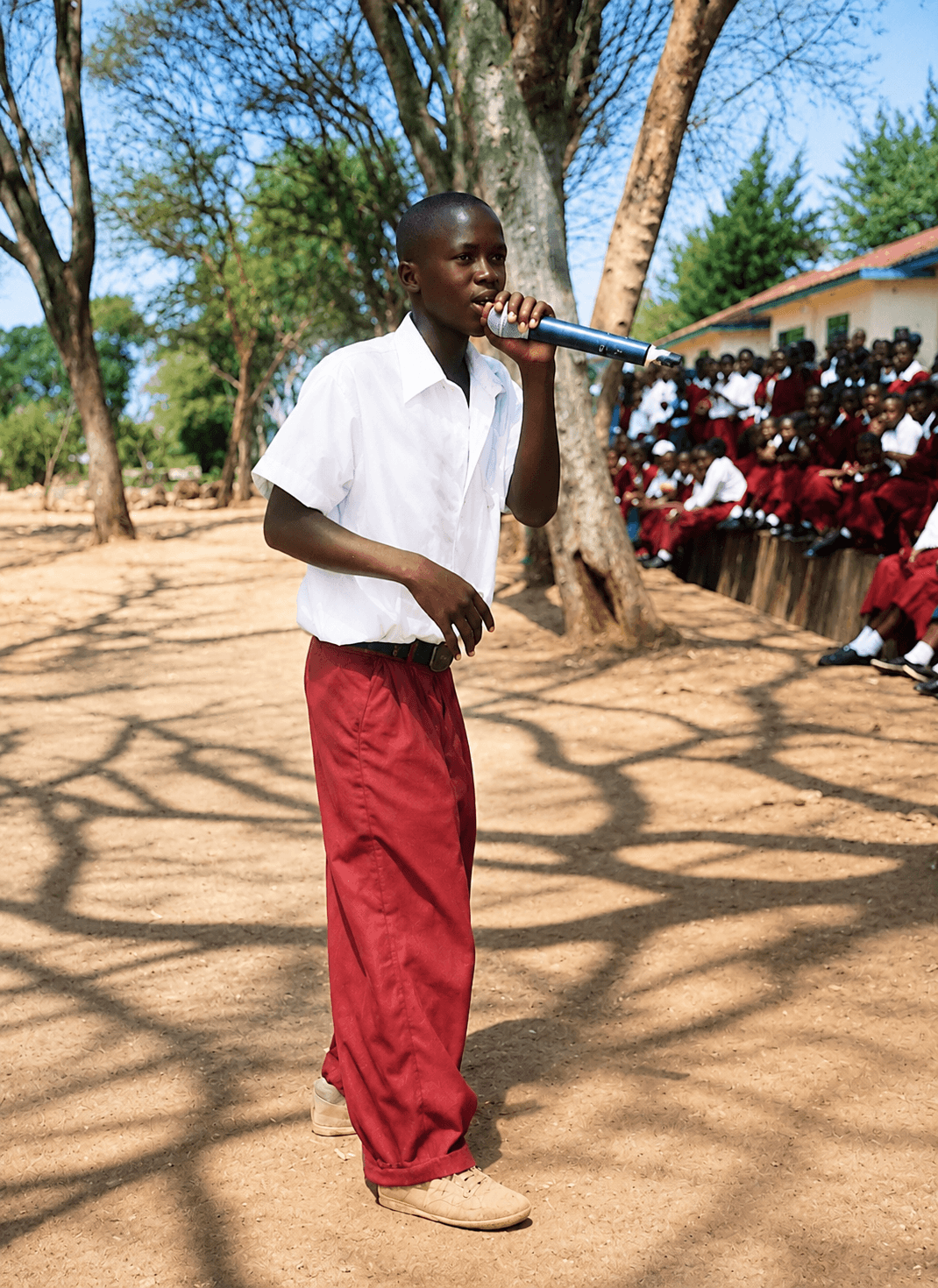 Mika Chavala in his school days